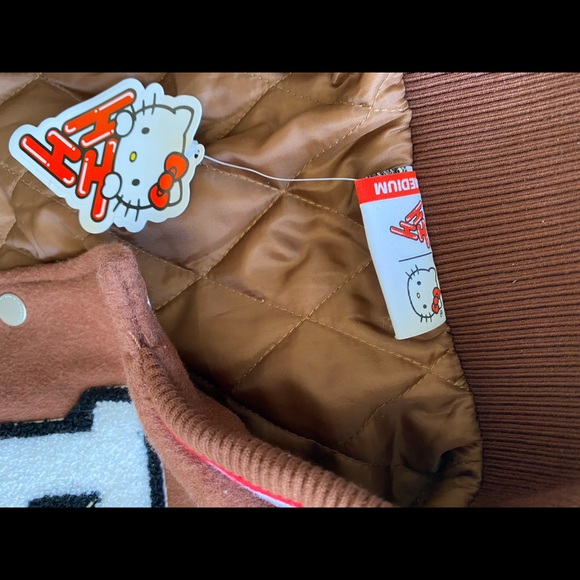 Hello kitty apples varsity bomber jacket - Picture 6 of 9